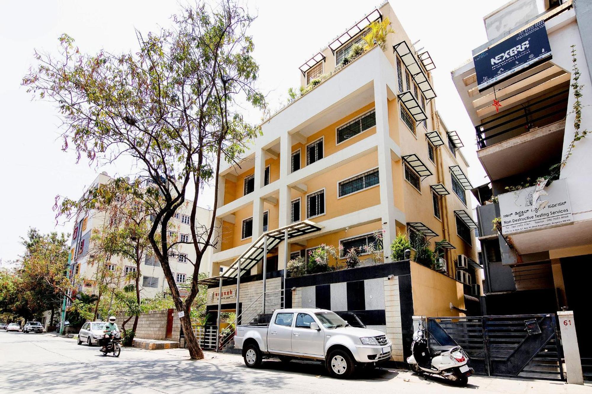 Flagship Aayush Corporate Stays Near Nexus Mall Koramangala Bangalore Luaran gambar